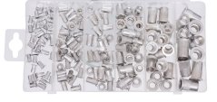 Aluminiové nýtovací matice M3 M4 M5 M6 M8 M10 150 ks TA4095