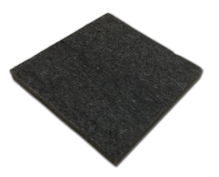 Akustický panel polyester 50x50cm, tloušťka 4cm, černý