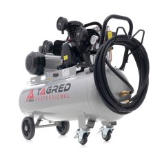 Olajkompressor 200L 230V 3 dugattyú, szeparátor TA326