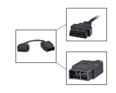 OBD II redukcia - Subaru 9pin