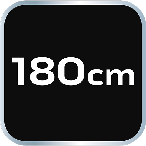 Aluminium-Wasserwaage S 300, 3 Flaschen, 180 cm 71-137