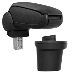 Cotieră Nissan JUKE, negru, husă din țesătură