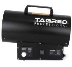 Газов нагревател, 15 kW, термостат, LCD, маркуч, редуциращ вентил TA961