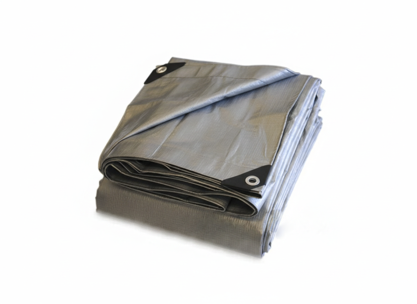 Abdeckplane silber 15x20 m 200 g/m2