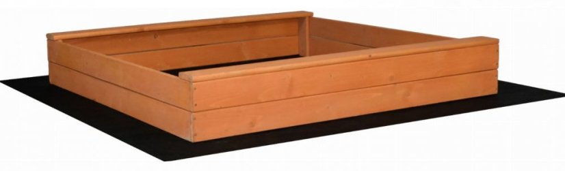 Homokozó 120cm impregnált + agrotextil