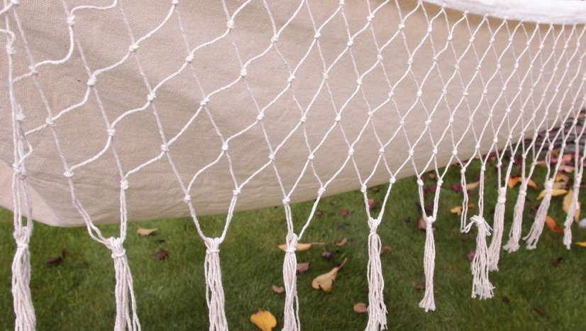 Hamac de grădină Beige Monaco Summer pentru 2 persoane