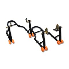 Sestava 2ks stojanů na motocykl - přední + zadní do 500kg VIDLIČKA COMBO