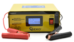 Зарядно устройство за автомобилни акумулатори - микропроцесорно LCD 12/24V G80037