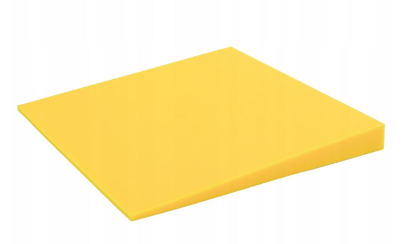Akustična ploča 3D s kosim rubovima, 50x50 cm, debljina 5 cm, žuta