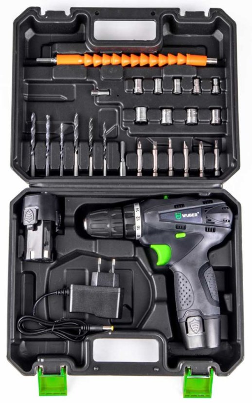 Akkuschrauber 18V mit Zubehör im Tragekoffer