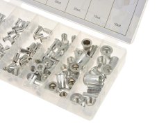 Nietmuttern-Set Aluminium M3-M10 150 Stk. G02911