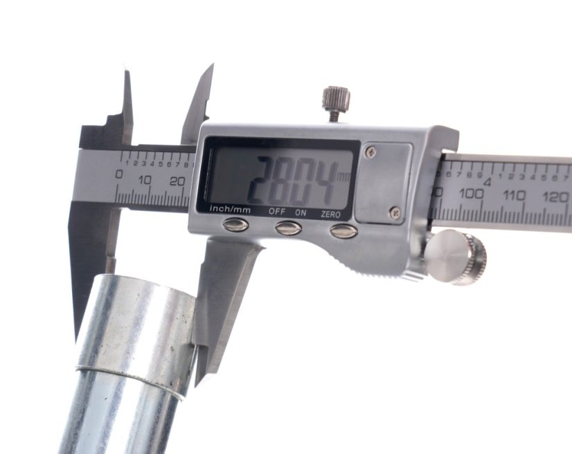 Elektronički mjerni uređaj od nehrđajućeg čelika, LCD zaslon 0-150 mm + kućište TA4100