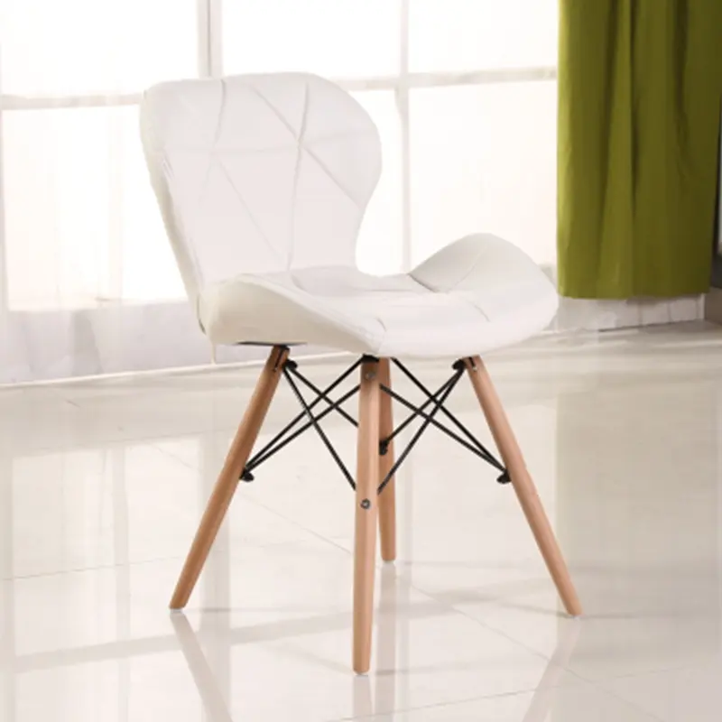 Esszimmerstuhl aus Leder Diamond