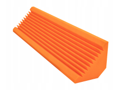 Бас акустична капана, квадратна, 100x28cm, оранжева