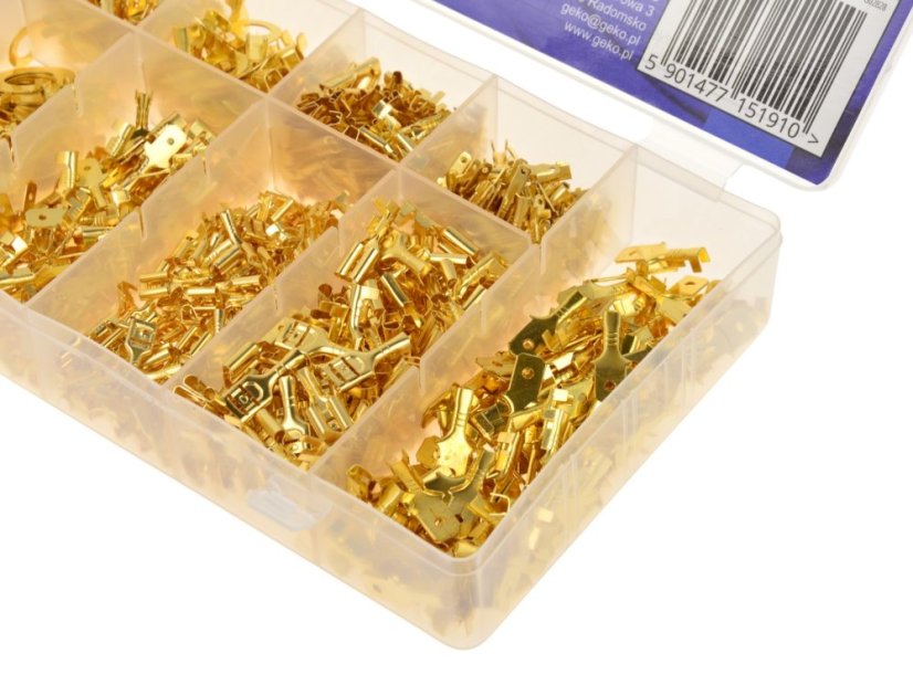 Autókábel csatlakozó készlet 750db G02828