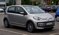 Volkswagen UP! kartámasz - Armster 2, fekete, öko-bőr