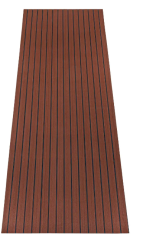 Samolepící protiskluzová podložka z EVA pěny, 240×90 cm mahagon