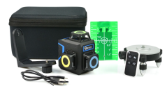 Laserová vodováha 360° 3D G03308