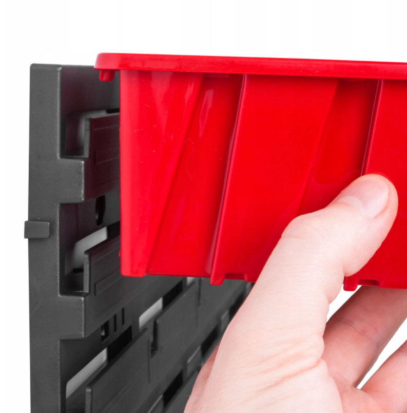 Szerszámfal 39x39cm + 9 doboz RED