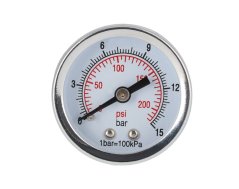 Manometer 40 mm 1/8" 0-15 bar - zadné pripojenie 4345217
