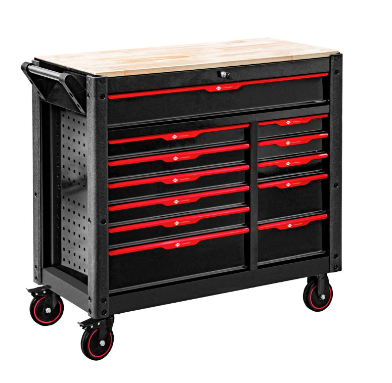 Profesionálny dielenský vozík s náradím 360ks - 12 šuflíkov 79619