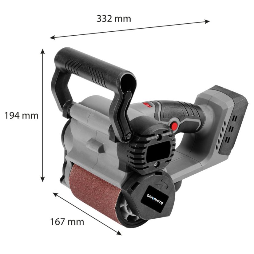 Akumulatorska brusilica Energy+ 18 V za satiniranje 58ge137