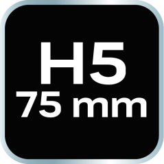 HEX 5 x 75 mm, S2 x 2 St. 10-980