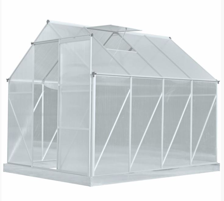 Polykarbonátový skleník 2,5x1,9x1,95m