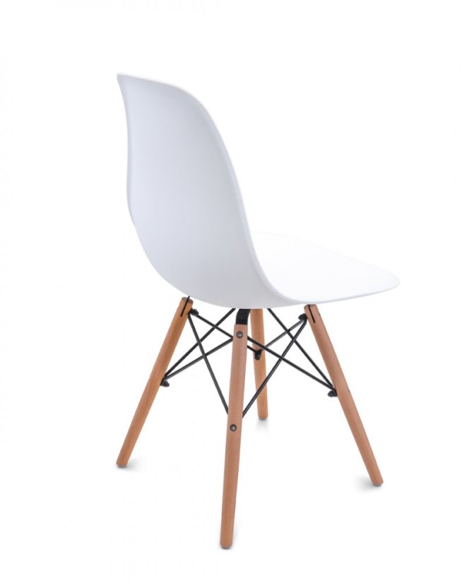 Skandináv stílusú étkezőszék fehér Classic