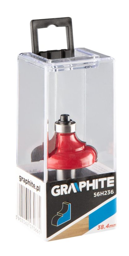 Freză, 38,4 x 17,5 mm, tijă de 12 mm 56H236