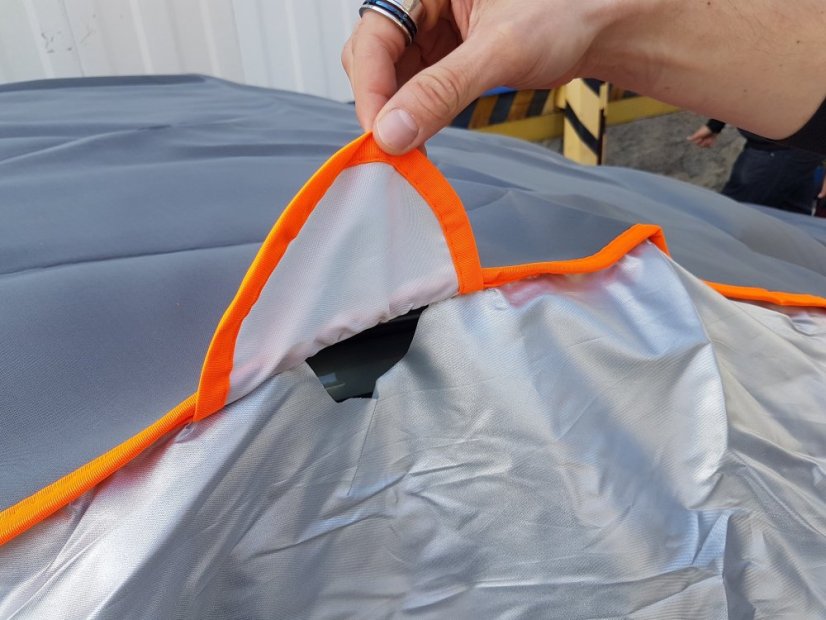 Avto ponjava proti toči velikosti S