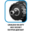 Mașină de găurit/înșurubat 300 W, mandrină detașabilă 10 mm, 58G793