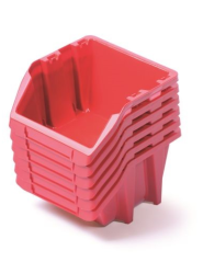 Kutije plastične 214x198x133mm Red 6 kom