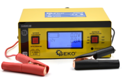 Akkumulátor töltő - mikroprocesszoros LCD 6/12V 24A G80038