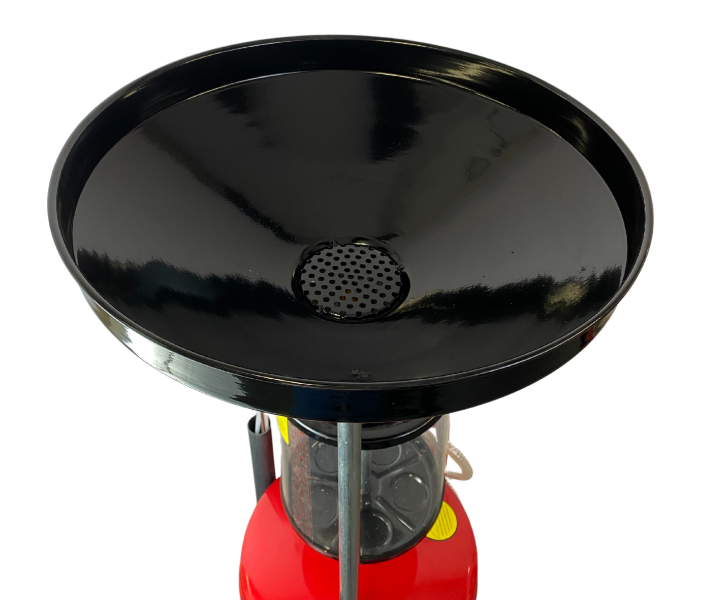 Ölablass mit 80L Tank mit Trichter