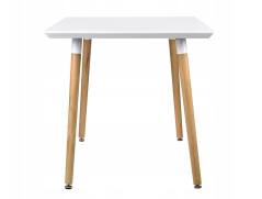 Esszimmertisch WHITE MODERN 120 x 80 CM