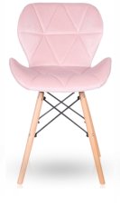 Esszimmerstuhl samt rosa PINK CRYSTAL