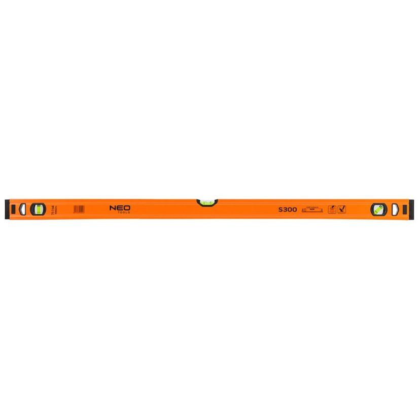Alumínium vízmérték S 300, 3 palack, 100 cm 71-134