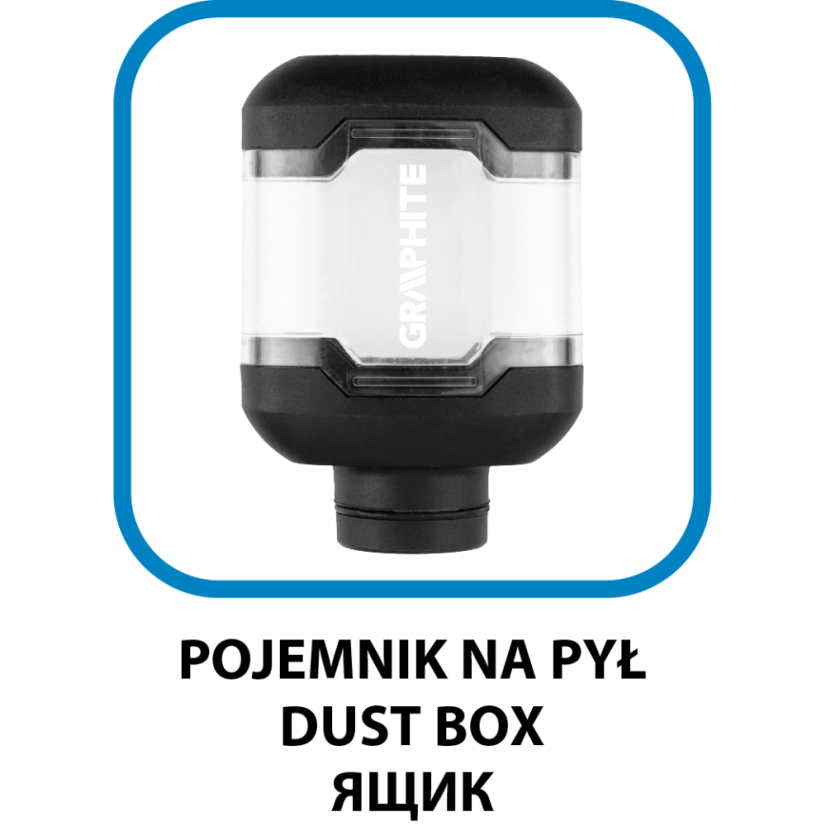 Orbitális csiszológép 240W, 110 x 100 mm-es alátét 59G322