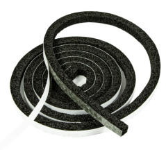 Protihlukové těsnění do dveří 5x10x2000mm
