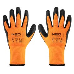 Szigetelt munkakesztyű, latex bevonatú poliészter, 2242X, 8-as méret 97-612-8