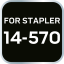Verzinkte Nägel für Druckluftklammergeräte (14-570), GA18, Typ 300 (F), Länge 45 mm, 4000 14-657