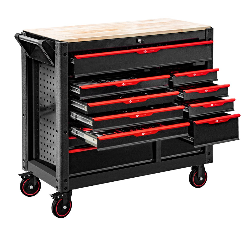Profesionálny dielenský vozík s náradím 360ks - 12 šuflíkov 79619