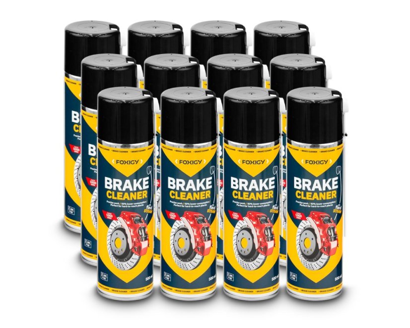 Čistač kočnica 500ml fleksibilna šprica pakiranje od 12 kom Foxigy