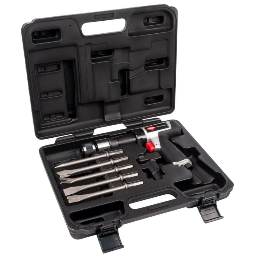 Presslufthammer 3/4" 283 l/min + Meißel (5 Stück) - Satz 45487