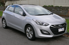 Loketní opěrka Hyundai I30 2 - Armster 2, šedá, eko-kůže