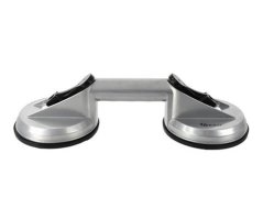 Suport - ventuză 2x115mm aluminiu G02454