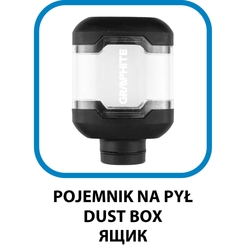 Orbitális csiszoló 260W, lapát 90 x 187 mm 59G326