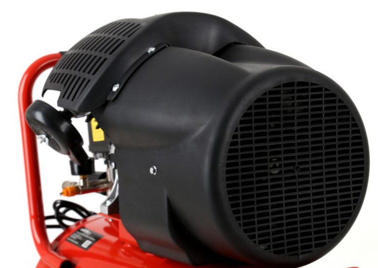 Olajkenésű légkompresszor 50L, 8bar, 3kW, 4HP, 320l/perc, 2 henger, 230V, hordozható, műhelybe/autóiparba, Kraft&Dele KD1484