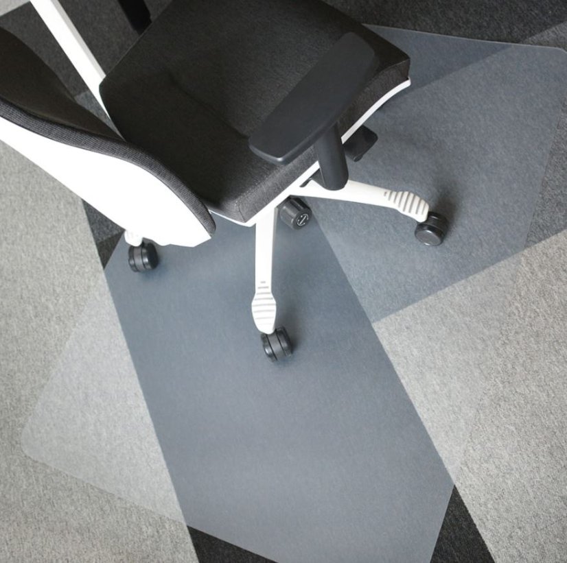 Covoraș de protecție sub scaun 90x130cm 0.8mm